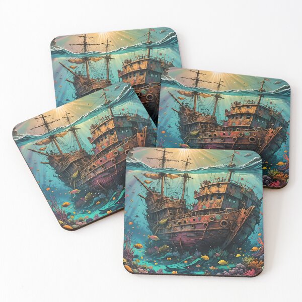 Item preview, Sunlit Shipwreck 01 designed and sold by REALDesign-Shop.
