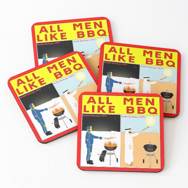 Item preview, All men like BBQ designed and sold by ALF2023.