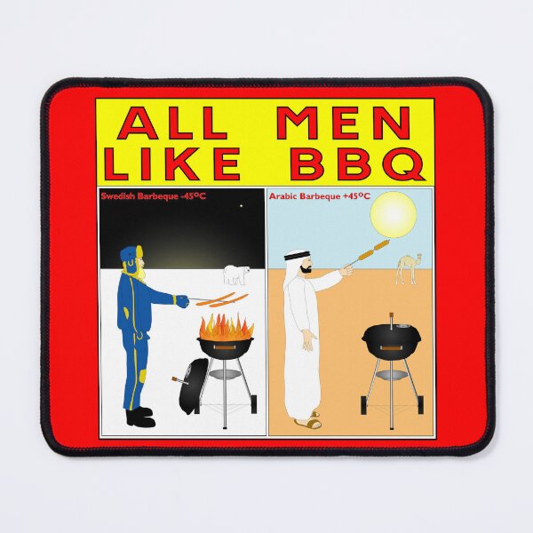 Item preview, All men like BBQ designed and sold by ALF2023.