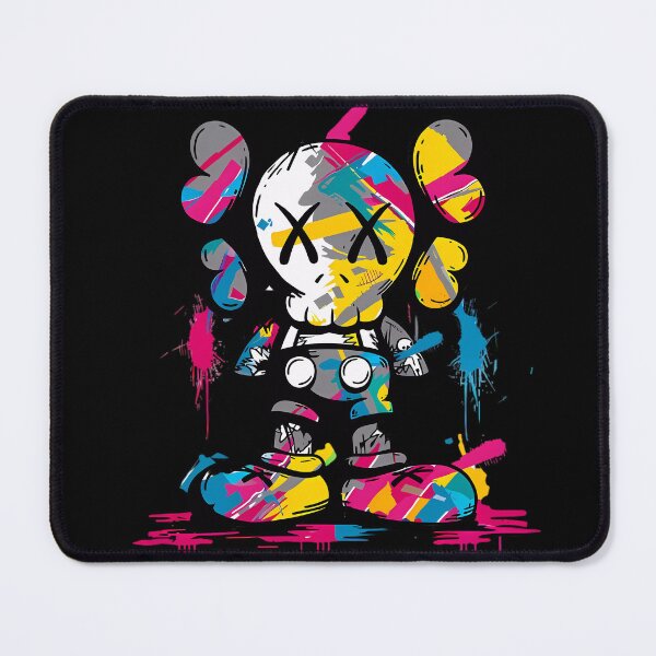 Item preview, "Cross-Eyed Cartoon Chaos" designed and sold by Art-Vortex-fr.