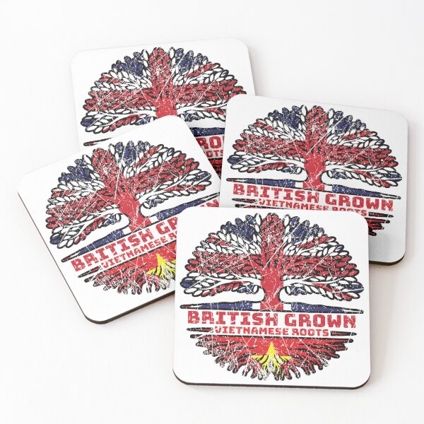 Item preview, Vietnamese Vietnam Uk United Kingdom British Tree Roots Flag designed and sold by FlagX.
