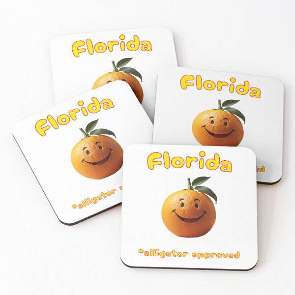 Item preview, Florida Orange - Alligator Approved. designed and sold by nyathiwa.