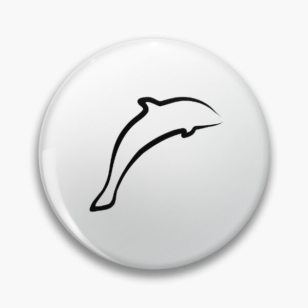 Item preview, 2D Dolphin Illustration designed and sold by OG-Graphics.