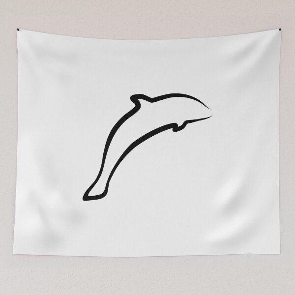 Item preview, 2D Dolphin Illustration designed and sold by OG-Graphics.