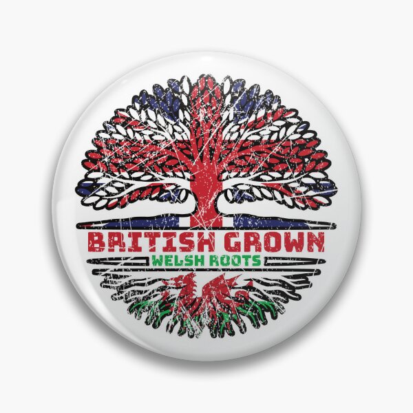 Item preview, Wales Welsh Uk United Kingdom British Tree Roots Flag designed and sold by FlagX.