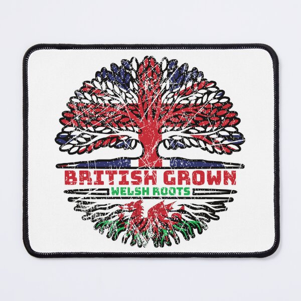 Item preview, Wales Welsh Uk United Kingdom British Tree Roots Flag designed and sold by FlagX.