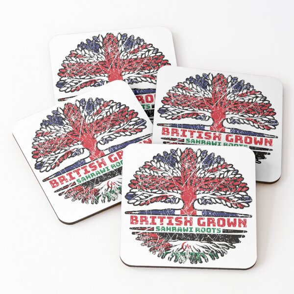 Item preview, Western Sahara Sahrawi British UK Tree Roots Flag designed and sold by FlagX.