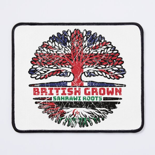 Item preview, Western Sahara Sahrawi British UK Tree Roots Flag designed and sold by FlagX.