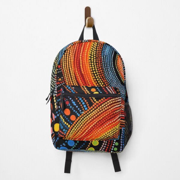Item preview, Aboriginal Inspired Dot Art - Main Circle designed and sold by GrinGalore.