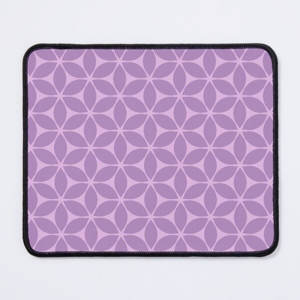 Item preview, Purple Floral Geometric Pattern designed and sold by starrylite.