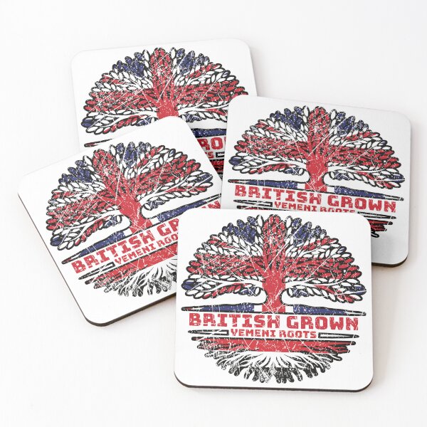 Item preview, Yemen Yemeni Uk United Kingdom British Tree Roots Flag designed and sold by FlagX.