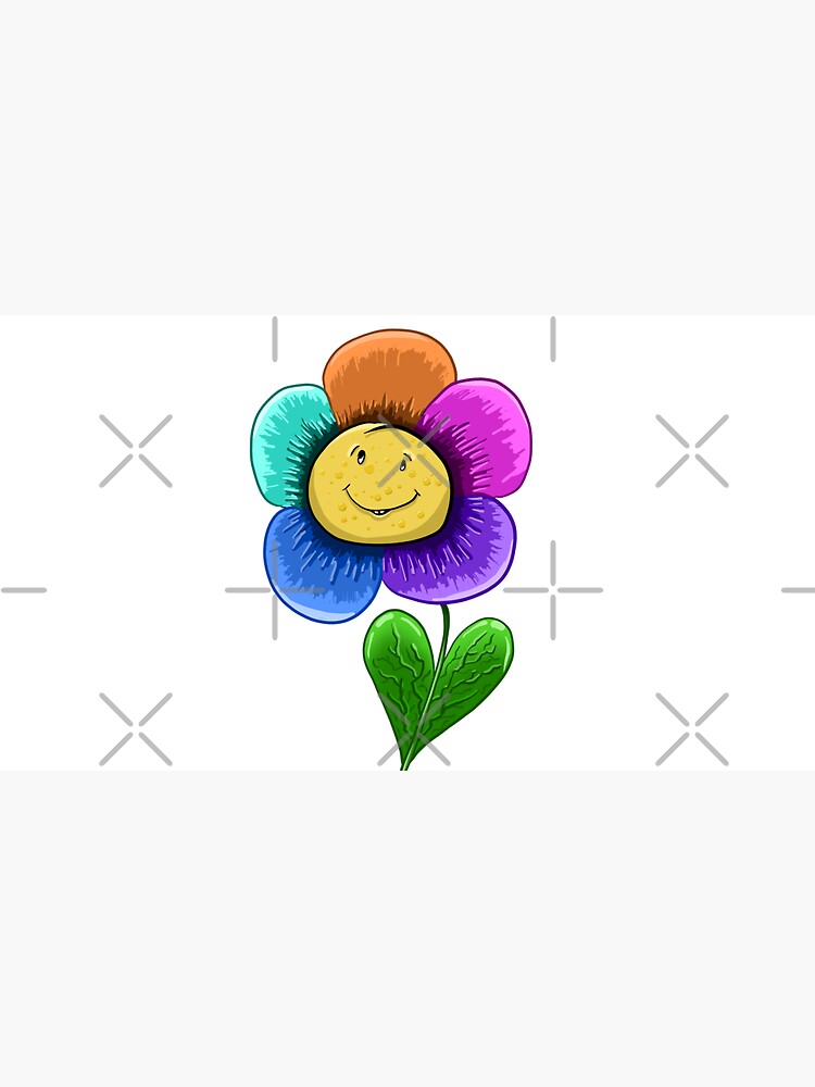 Thumbnail 7 von 7, Cap, bunte Blume designt und verkauft von Kobeko.