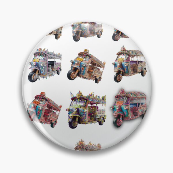 Item preview, Tuk Tuk allstar AMEZING Thailand Exciting experience symbolic, Uniqueness of Bangkok Thailand Luxurious, decorated with diamonds, gems, precious gems. designed and sold by Bspaces.