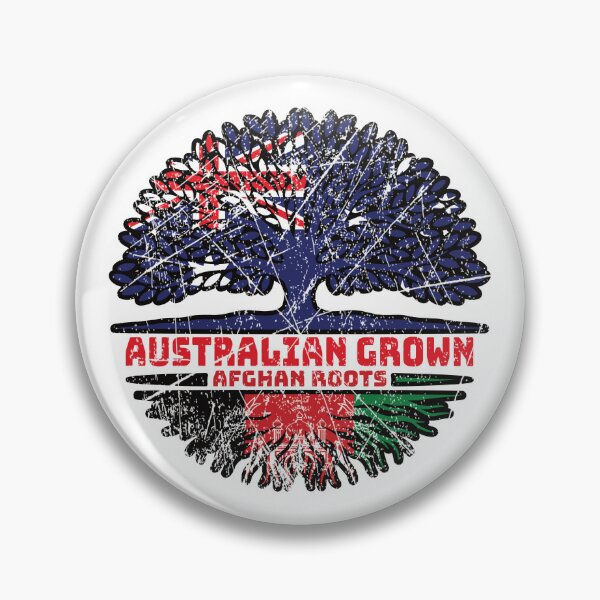 Item preview, Afghanistan Afghan Australian Australia Tree Roots Flag designed and sold by FlagX.