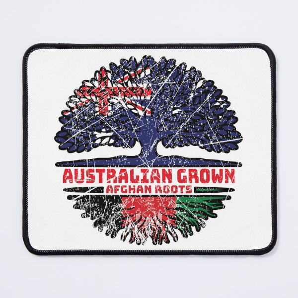Item preview, Afghanistan Afghan Australian Australia Tree Roots Flag designed and sold by FlagX.