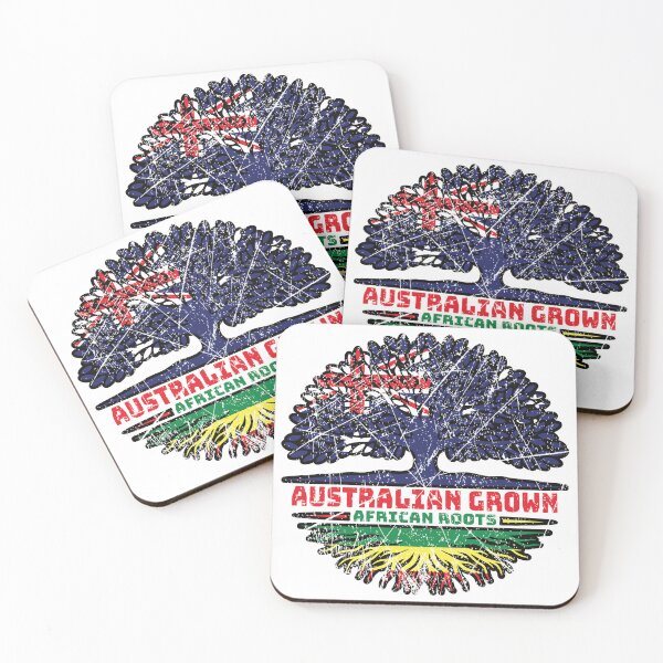 Item preview, Africa African Australian Australia Tree Roots Flag designed and sold by FlagX.