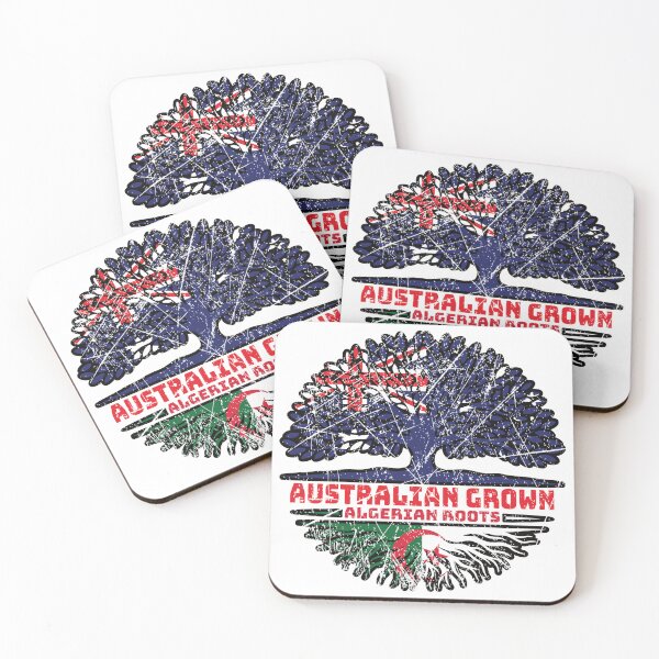 Item preview, Algeria Algerian Australian Australia Tree Roots Flag designed and sold by FlagX.