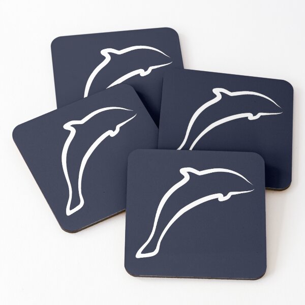 Item preview, 2D Dolphin Illustration - White designed and sold by OG-Graphics.