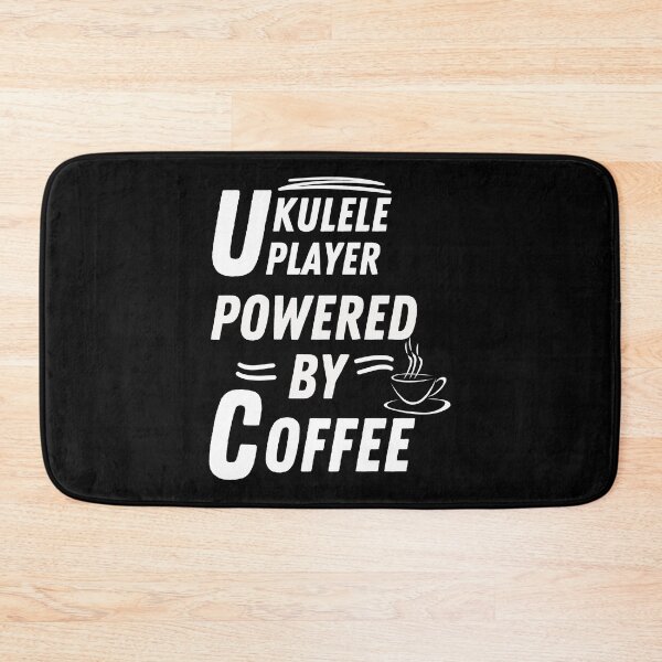 Item preview, Ukulele player powered by coffee designed and sold by annoying-shirts.