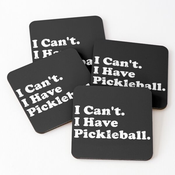Item preview, I Can't I Have Pickleball - Funny Saying designed and sold by crenaviolena.