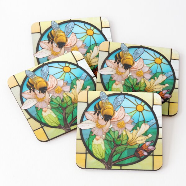 Item preview, A bee and a flower.  designed and sold by Nomad-Maynard.