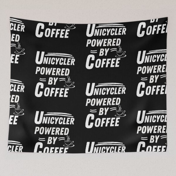 Item preview, Unicycler powered by coffee designed and sold by annoying-shirts.