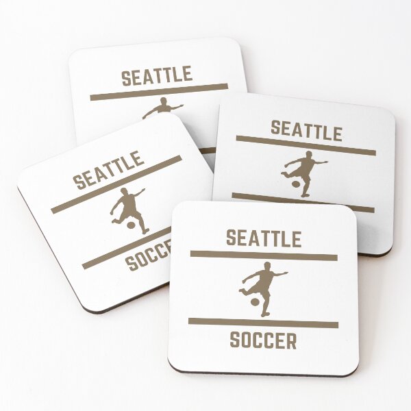 Item preview, Gold Color Seattle Soccer designed and sold by IssaraStudio.