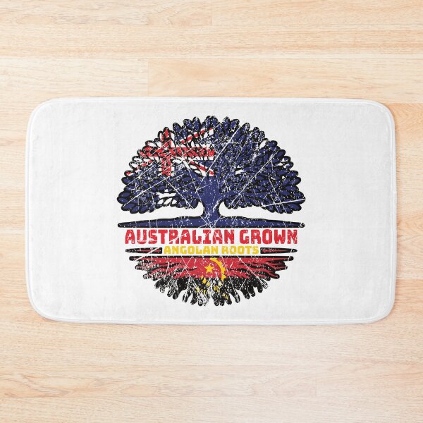 Item preview, Angola Angolan Australian Australia Tree Roots Flag designed and sold by FlagX.