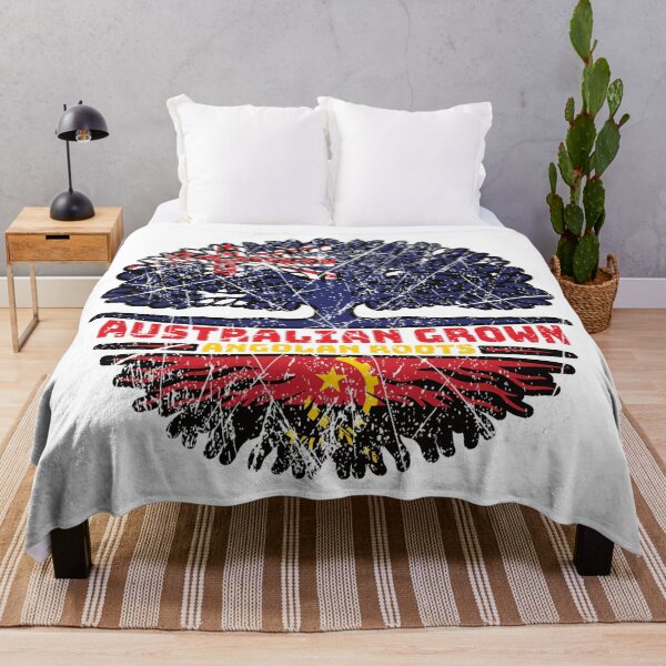 Item preview, Angola Angolan Australian Australia Tree Roots Flag designed and sold by FlagX.