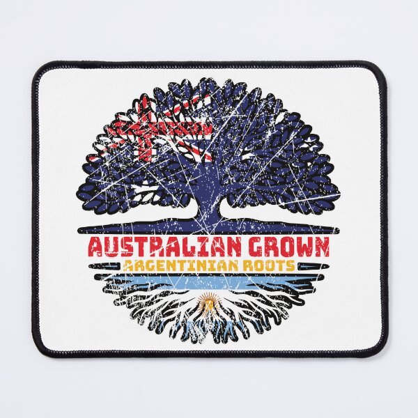 Item preview, Argentina Argentine Argentinean Argentinian Australian Australia Tree Roots Flag designed and sold by FlagX.