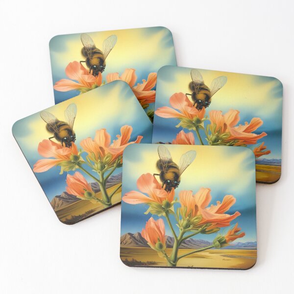 Item preview, A bee and a flower.  designed and sold by Nomad-Maynard.