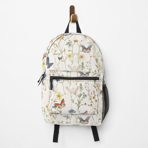Item preview, Charming Butterfly Wildflower Pastel Print designed and sold by amortka.