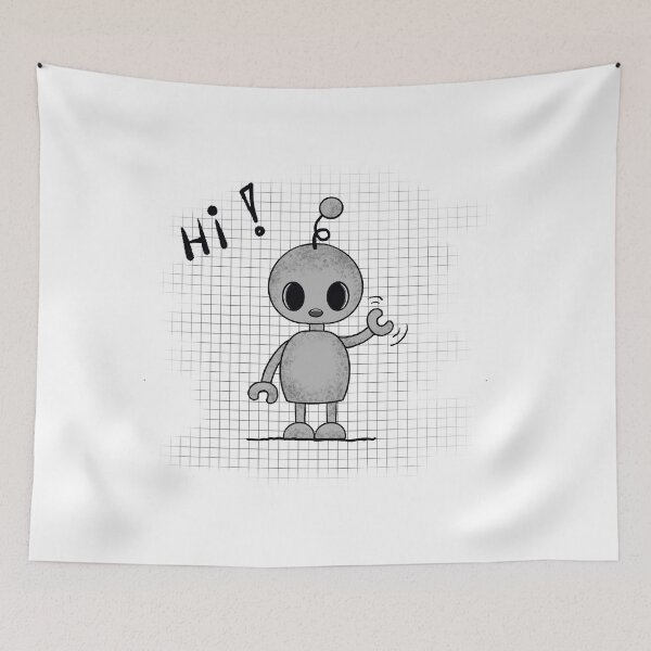 Item preview, Hi ! cute robot Stonybot designed and sold by Pezi-Creation.