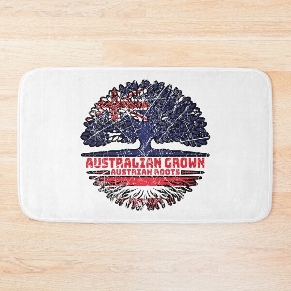Item preview, Austria Austrian Australian Australia Tree Roots Flag designed and sold by FlagX.