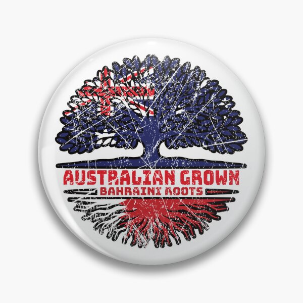 Item preview, Bahrain Bahraini Australian Australia Tree Roots Flag designed and sold by FlagX.