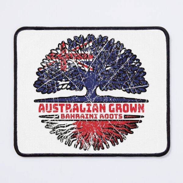 Item preview, Bahrain Bahraini Australian Australia Tree Roots Flag designed and sold by FlagX.