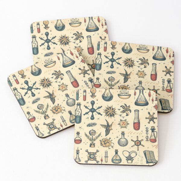 Item preview, Medieval Sci-Fi Chemistry Icons designed and sold by amortka.