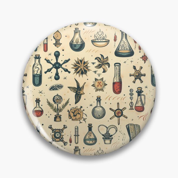 Item preview, Medieval Sci-Fi Chemistry Icons designed and sold by amortka.