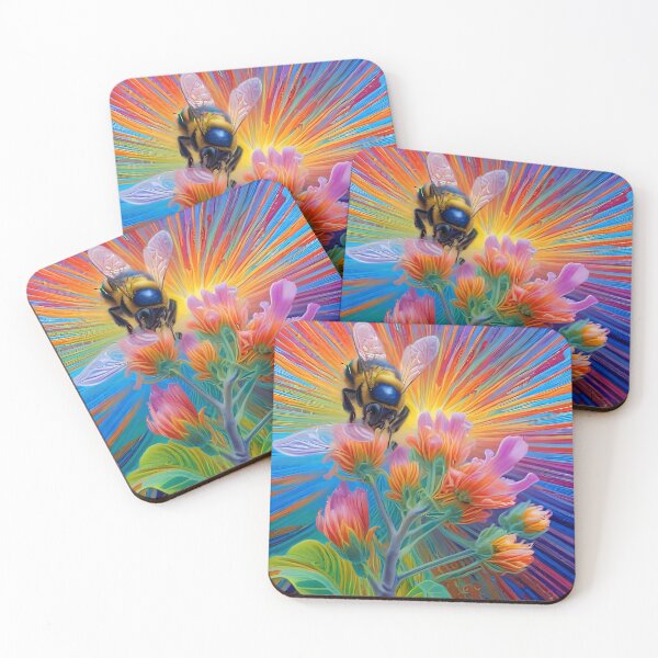 Item preview, A bee and a flower.  designed and sold by Nomad-Maynard.