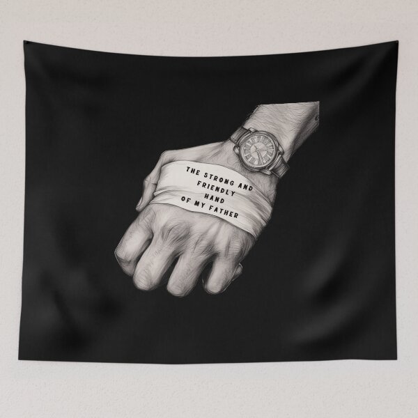 Item preview, The strong and friendly hand of my father designed and sold by mirciashop.