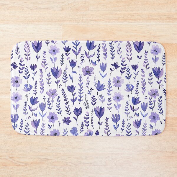 Item preview, Nature-Inspired Violet & Indigo Cottagepunk Pattern for Kids designed and sold by amortka.