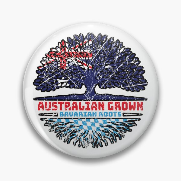 Item preview, Bavaria Bavarian Australian Australia Tree Roots Flag designed and sold by FlagX.
