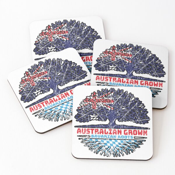 Item preview, Bavaria Bavarian Australian Australia Tree Roots Flag designed and sold by FlagX.