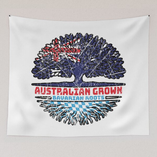 Item preview, Bavaria Bavarian Australian Australia Tree Roots Flag designed and sold by FlagX.
