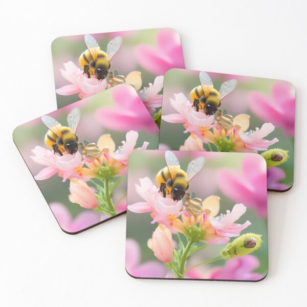 Item preview, A bee and a flower.  designed and sold by Nomad-Maynard.