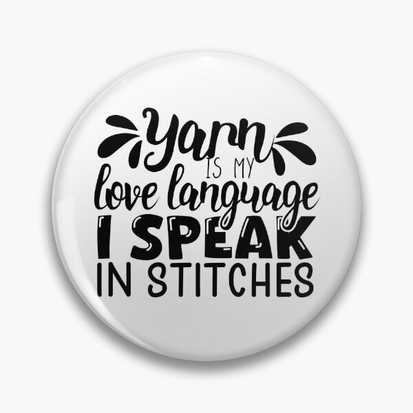 Item preview, Yarn Is My Love Language! Crochet, Knitting designed and sold by smalldesignbox.