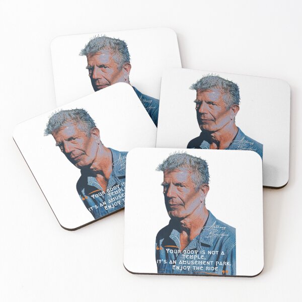 Item preview, Anthony Bourdain Quote T-Shirt and Sticker designed and sold by DiverseDazzle.