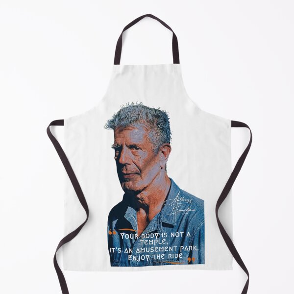Artikelvorschau, Anthony Bourdain Zitat T-Shirt und Aufkleber entworfen und verkauft von DiverseDazzle.