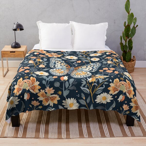 Item preview, Cottagecore Floral Butterfly Decor designed and sold by amortka.