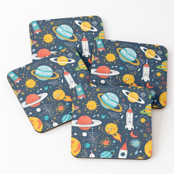Item preview, Vibrant Science Adventure Pattern for Kids designed and sold by amortka.